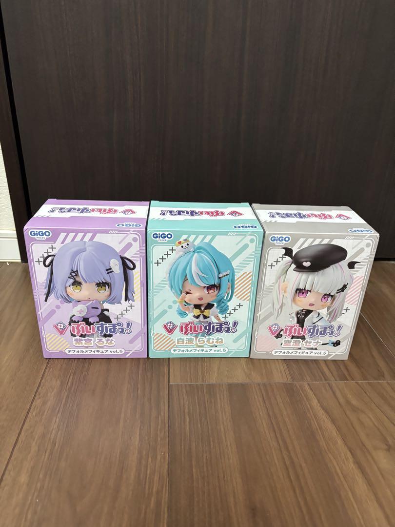 

[USED] VSPO! Deformed Figure Vol.5 Shiranami Ramune, Shinomiya Luna, Sorazumi Sena