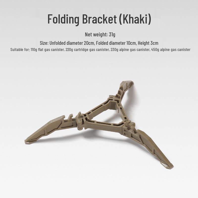 ISE MOUNT Portable Folding Tripod Gas Can Holder for Outdoor Use
