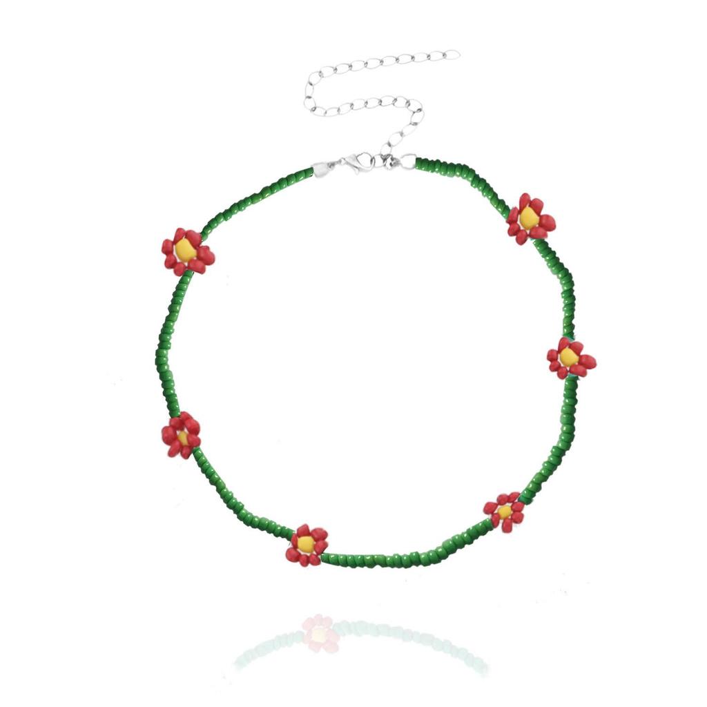 Exquisite Korean & Japanese Style Women's Beaded Necklace