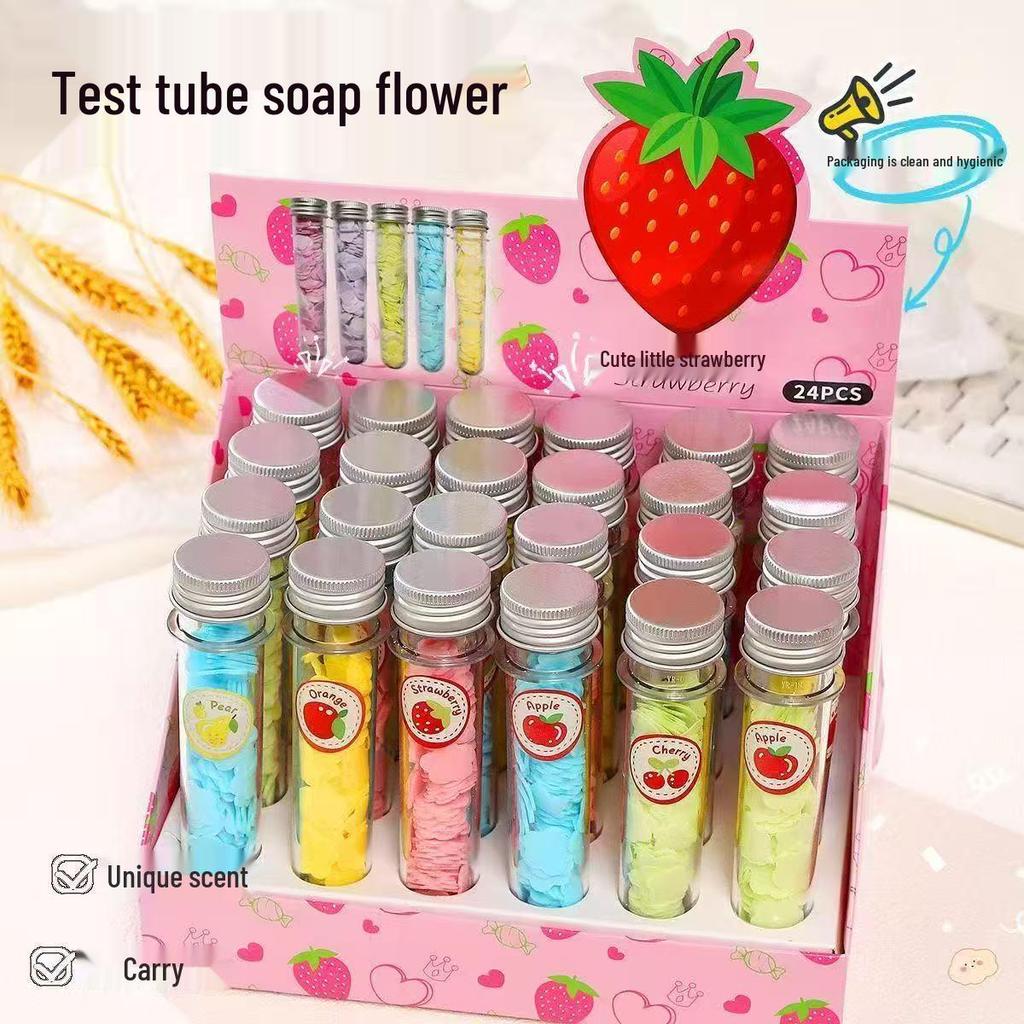 Portable Antibacterial Mini Soap Sheets for Students & Children