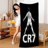 C-Cristiano R-Ronaldo C-CR7 Coperta in Microfibra Asciugatura Rapida Asciugamani da Spiaggia Stampa Sovradimensionata Super Assorbente Coperta Asciugamano per Piscina