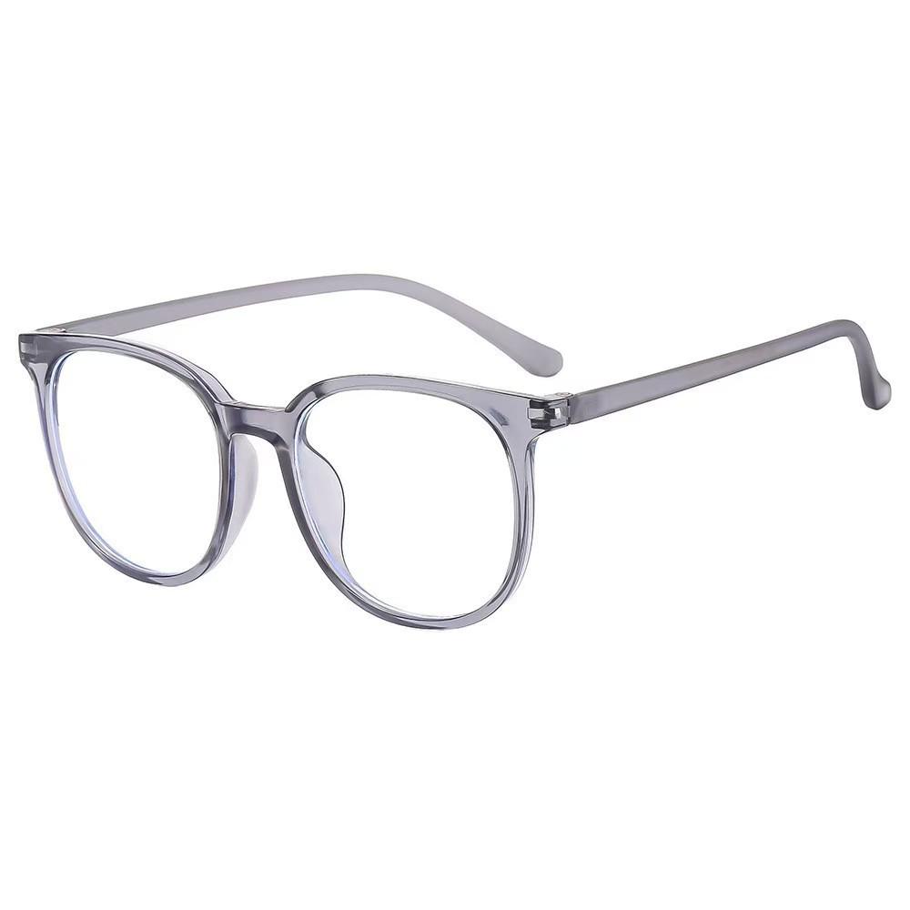 Korean-Style Unisex Black Frame Anti-Blue Light Lightweight Eyeglass for Influencers