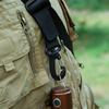 4Pcs Tactically Hanging Buckles Nylon Webbing Buckles Strap Clip Carabiner Belt Clip Outdoor Buckles Strap Easy to Use