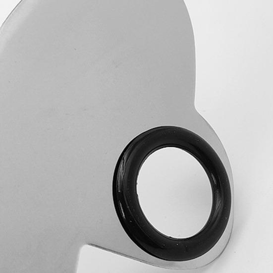 Finisaj reutilizabil cu oglindă, ușor de curățat, suprafață netedă, panou de afișare profesional pentru unghii din oțel inoxidabil