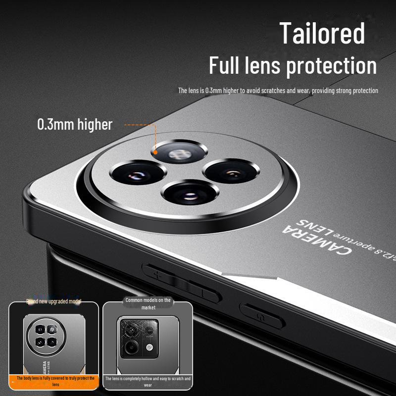 Xiaomi Civi4Pro Frosted Anti-Fall-Telefonhülle mit Metalllinsenabdeckung für Civi3/2