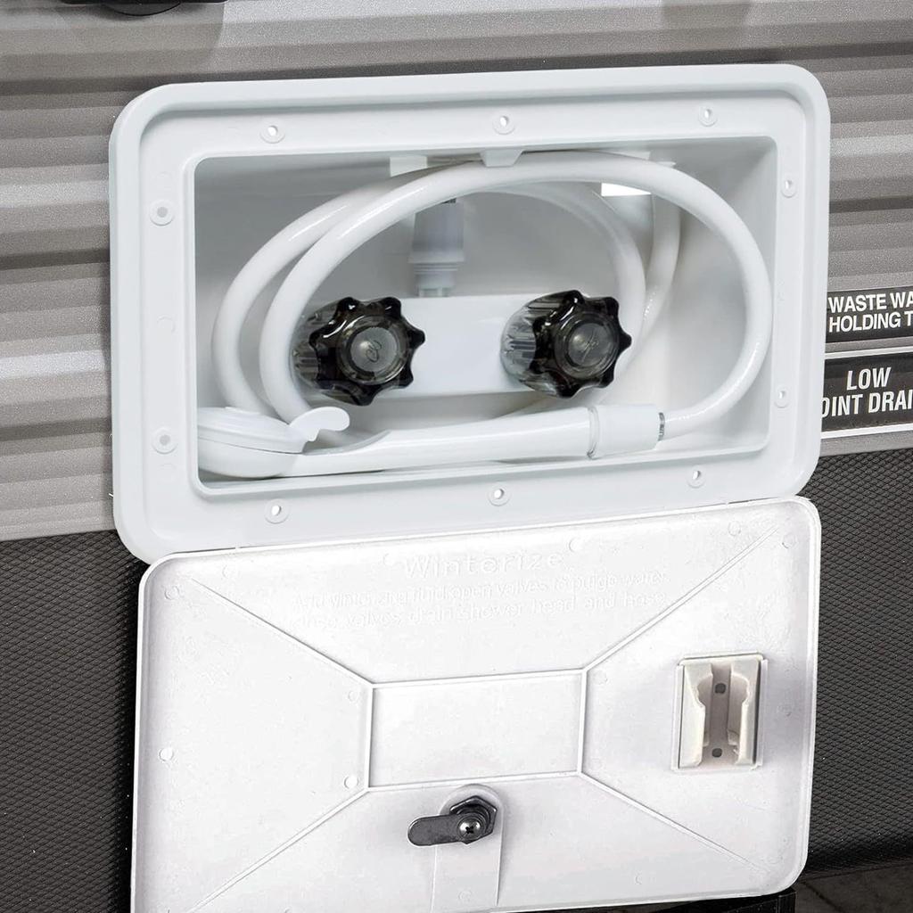 Wohnmobil Badezimmerarmatur Ersatzkit Mit Temperaturregelung Leichtes ABS-Material Schnellanschlussarmatur Installation