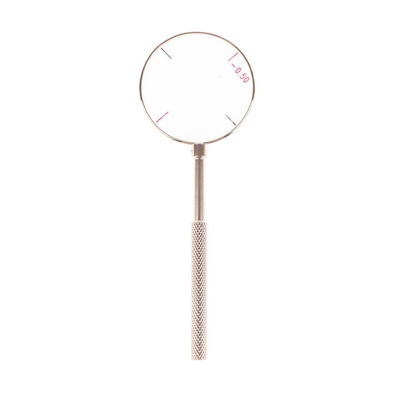 

Офтальмологическая линза Портативная Цилиндры Диоптрии 0.25 / 0.50 Круглая Оптическая Кросс-цилиндрическая линза Инструмент Оптические приборы