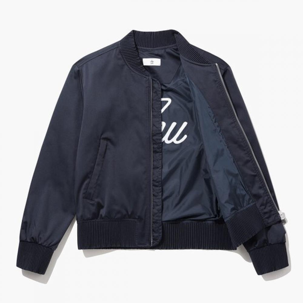 MunSingwear Women S claSSic Bomber Jacket Dark Navy  Mq122ljp13 