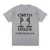Cotton Men New TEE TSHIRT Mens Tops Cirith Ungol Forever Black COUNTRY BAND SKULL Tshirt Graphic Men Clothing Tops Funny Cotton