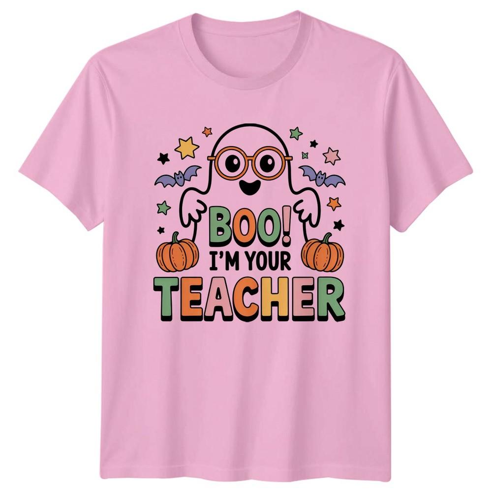 Boo Im Your Teacher Unisex TShirt Halloween Gift For Him And Her