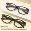 Ultra Light Presbyopia Glasses Anti Blue Light Anti Fatigue Reading Glasses Wood Grain Legs Make You Look Younger