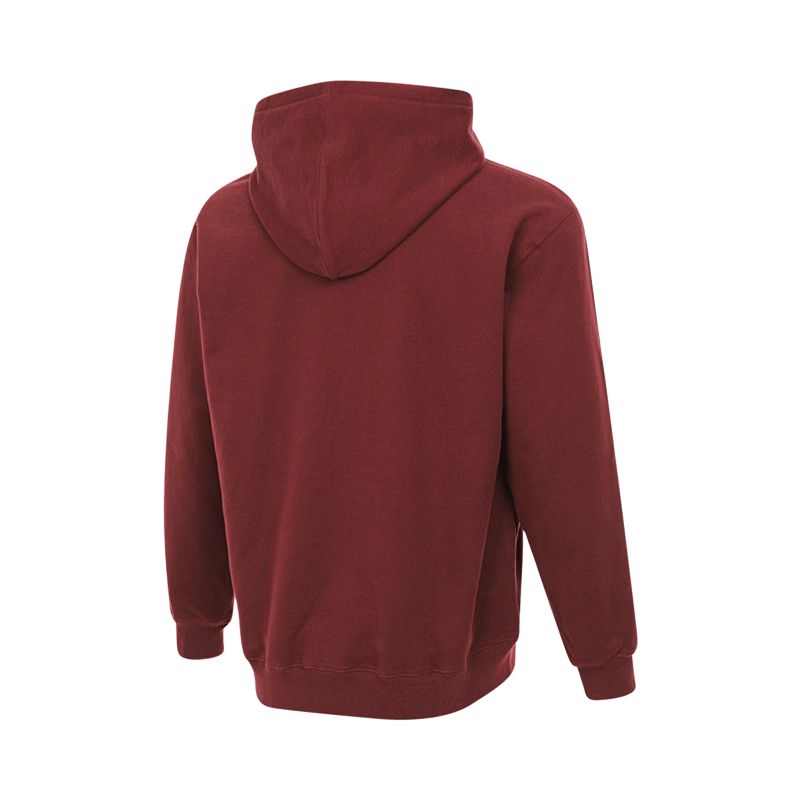 adidas Originální mikina Měkká Pohodlná Mikina s dlouhým rukávem Pánské topy Červená KC9839