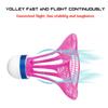 Airshuttle Outdoor Plastic Nylon Shuttlecock Stable Resistance 3Pcs/Pack