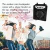 Loudspeaker Sound Speaker USB Portable Stereo Stereo Sound Sound Equipment Bluetooth-compatible Outdoor Speaker