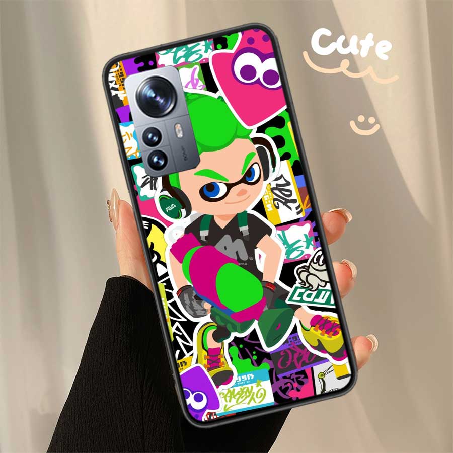 Game S-Splatoons Clear Phone For Xiaomi Poco X7 X6 X5 F6 F5 F7 Mi 14 Ultra 15 13 12 12X 12T 11T 10T Pro 11i 10 Lite Cover Case T