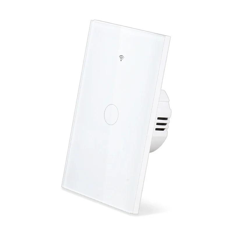 1 Stück Smart Life Lichtschalter WiFi-Touchsensor, WiFi-fähiges Gerät, APP-Steuerung, 85–275 V für Alexa Google Home Tuya