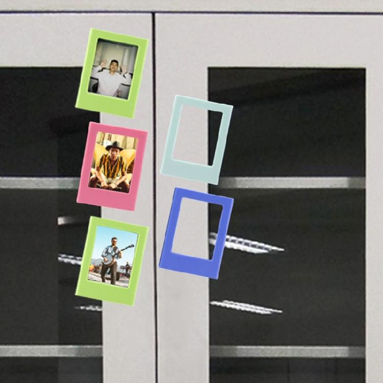10Pcs Magnetic Display Photo Frame 3Inch Picture Holder with Magnets For Home Office Refrigerator Whiteboard Decoration