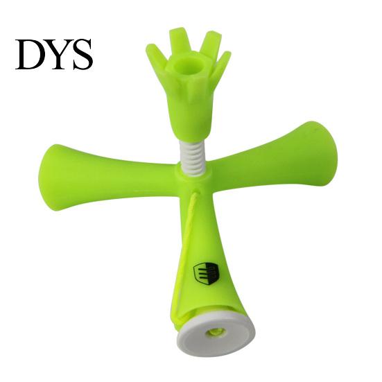 Triangle Golf Tee Portable Adjustable ABS Anti-flying Ball Holder Tripod for Training