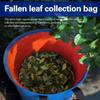 Garden Waste Bag Leaf Collector Storage Container with Reinforced Handles for Lawn Debris