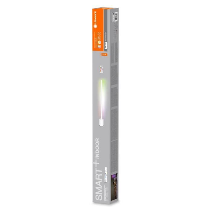 Lampadaire - ledvance - smart+ wifi - dimmable - blanc - 8w - multicouleurs