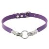 Punk Dragon Head Choker, Dark Vintage Ethnic PU Leather Clavicle Necklace