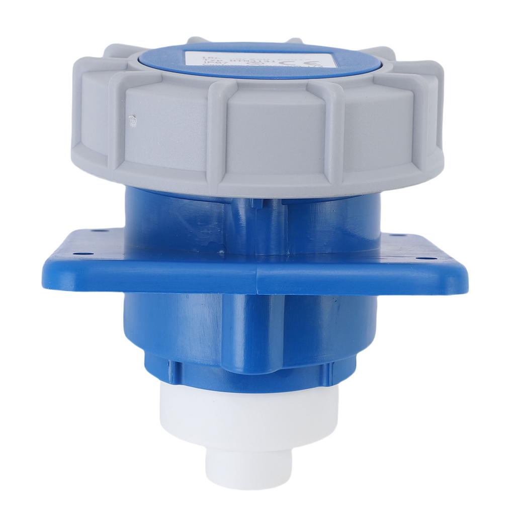 Boat Shore Power Socket 16A IP67 Water Proof RV Electrical Outlet Receptacle with Dust Cap Gasket For Motorhome Marine