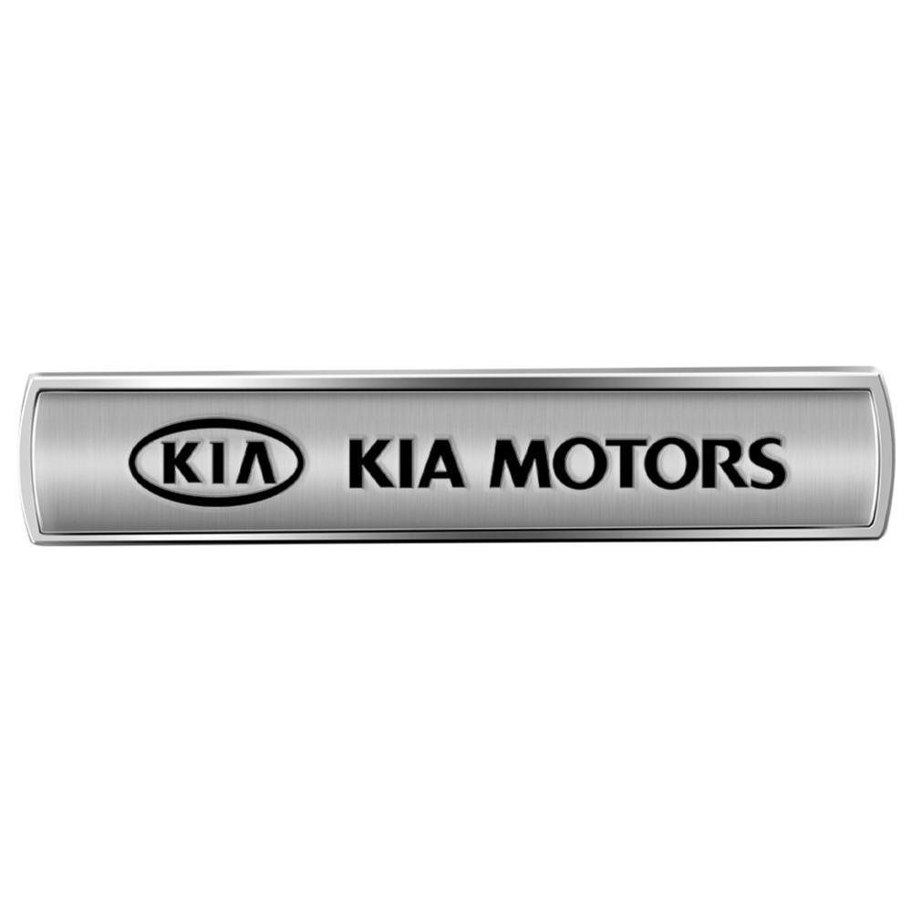 SKTF2 1Pcs Metal Car Emblem Body Trunk Decoration Sticker Accessories For Kia Picanto Rio Ceed Sportage Cerato Soul Sorento Optima