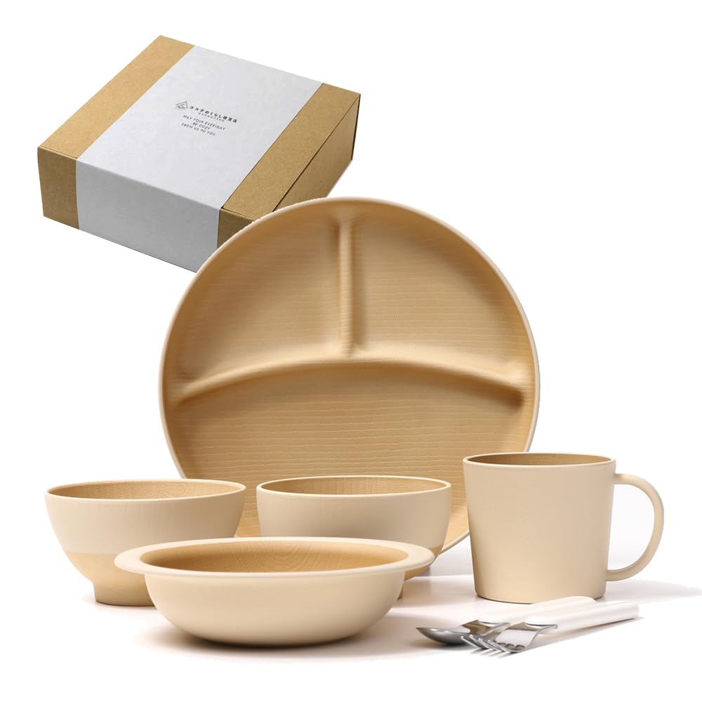 

Living Goods Посуда Посудомоечная машина Made in Kids Посуда Миска для первого обеда для младенца [Магазин Kokochi] Детский набор, микроволновая печь, безопасный, Япония, 7 предметов