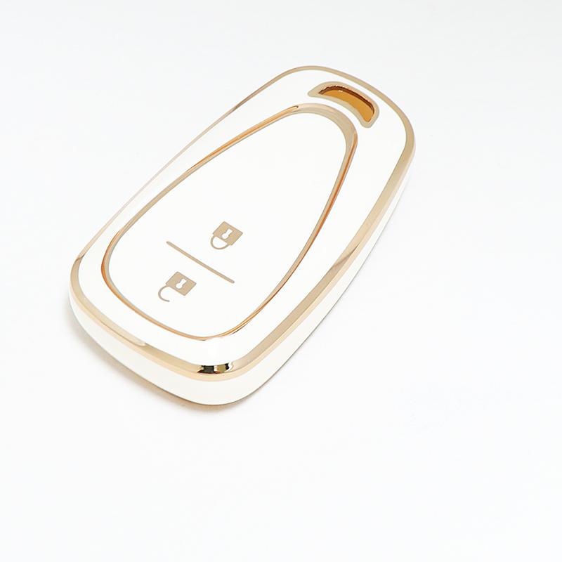 Auto Shell Holder Car Key Case Cover Fob For Chevrolet Cruze Blazer Equinox Camaro Malibu Xl Camaro Keychain Accessories