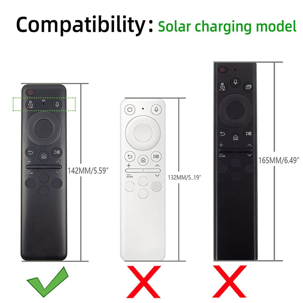 Drop-Proof Shell Silicone Remote Control Cover Protector with Lanyard Shockproof Anti-Slip for Samsung 8K Neo QLED HDR Smart TV