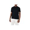 Emporio Armani Fitted Short Sleeve Round Neck Logo T-Shirt Unisex tops Black 3D1TH5-1JORZ-0920