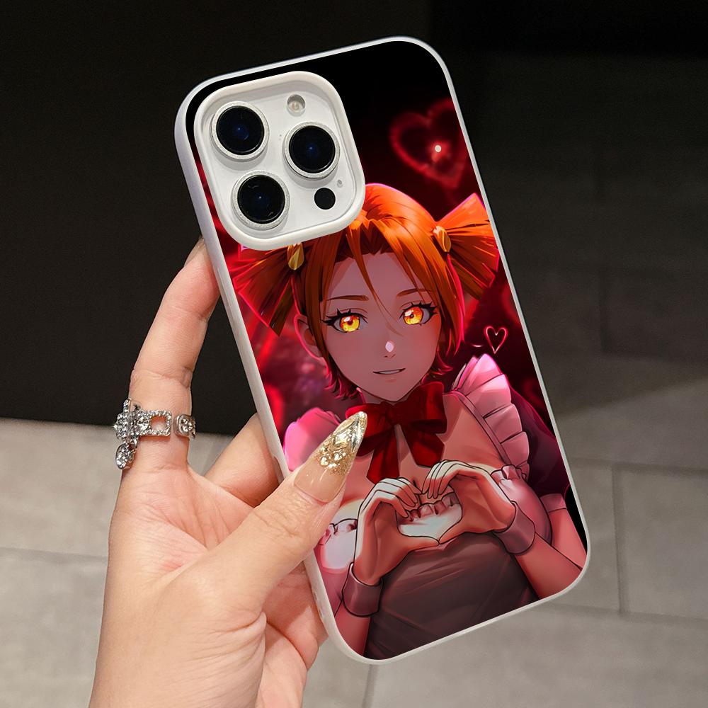Everlasting Summer Alisa Jelly Double layer White Mobile Phone Case for iPhone 17 16 15 14 13 12 11 Air Pro Max Plus Protective