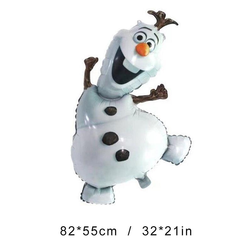 Snow Frozen Princess Elsa Anna Film Balloons Birthday Party Decoration Balloons