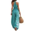 Europe and the United States cross-border TK Amazon Temu hot summer fashion street style sleeveless neck bloomers jumpsuit women