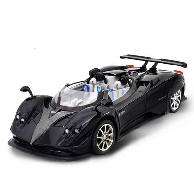 1/24 Scale Pagani Zonda HP Barchetta Alloy Concept Sports Car Model Diecasts Metal Racing Vehicles Car Model Sound Light Kids Toy Gift