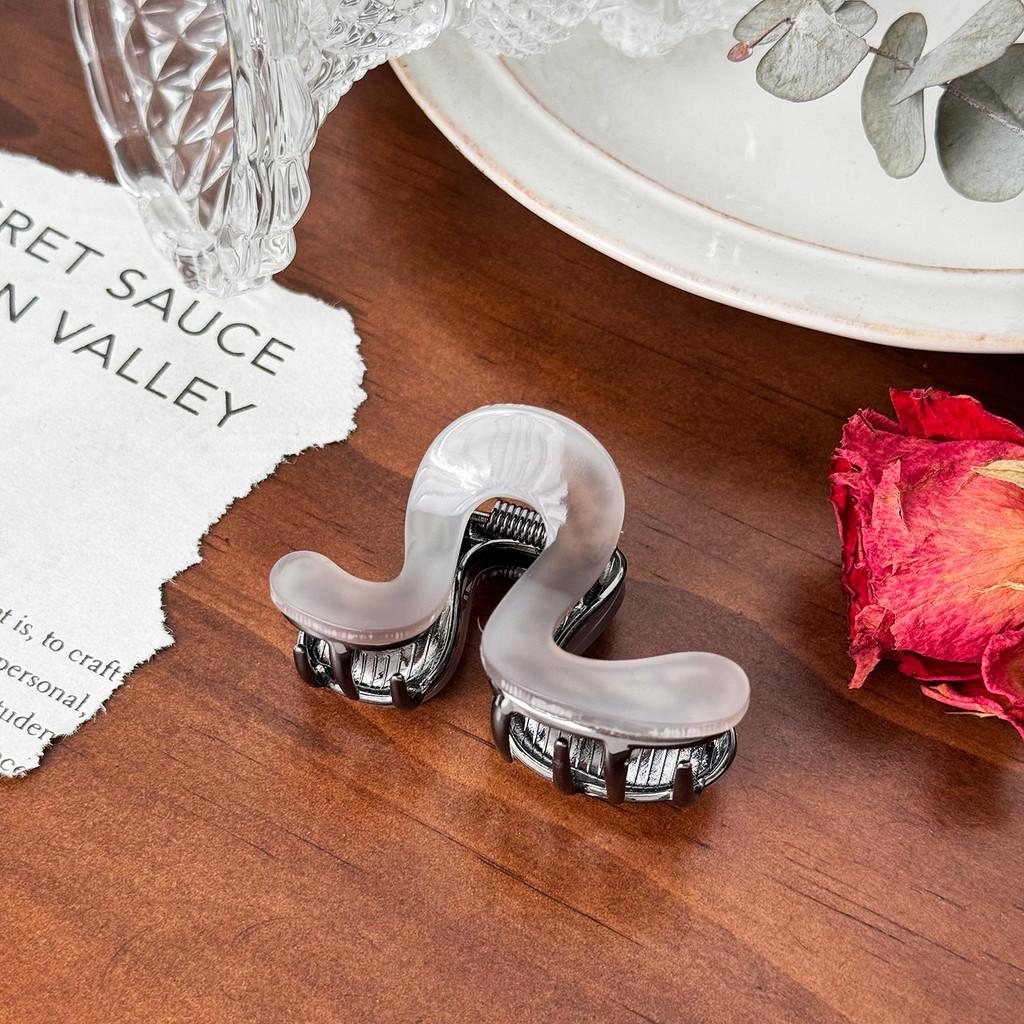 High-quality Acetate Half Bun Claw Clip In Multi-color And Tortoiseshell Elegant Hair Accessory