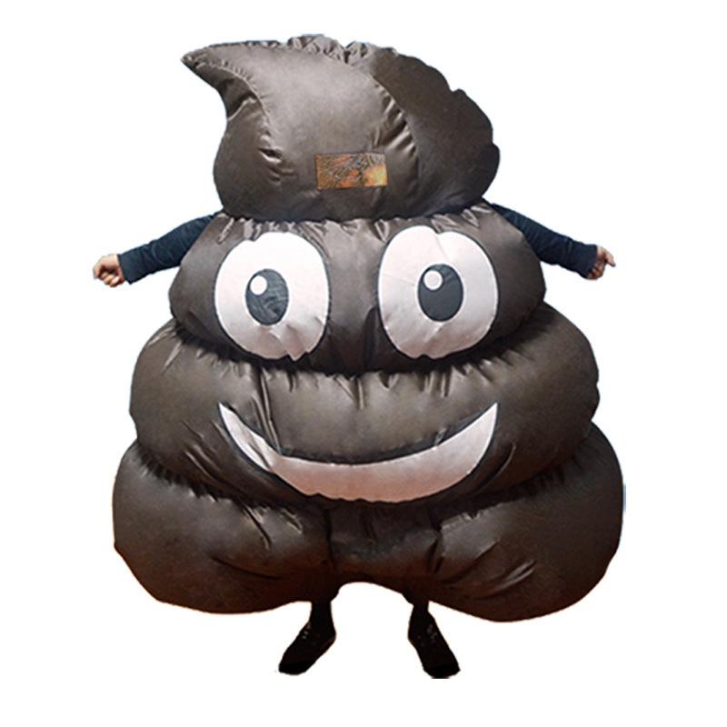 

Disgusting Poo Inflatable Costume Halloween Spoof Party Stage Cosplay Cartoon Doll Costume Poopinflatablecostume-fits5 0 to6 3