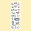 1/3 Sheets Korean Cute Graffiti Style Rabbit Cartoon Stickers Kawaii Animal Decals Hand Account Diary Scrapbook Sticker