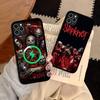 Custodia Slipknot Band Per Magsafe Per IPhone 17 16 Pro Max 15 14 Plus 13 12 11 Cover per Telefono con Ricarica Wireless
