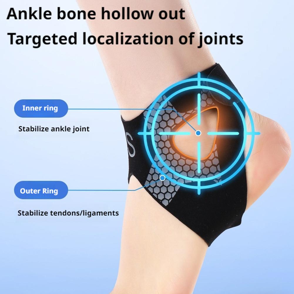 1PCS Ankle Protectors Support Pad Joint Strain Ankle Anti-fracture Football Basketball Wear Run E2E3