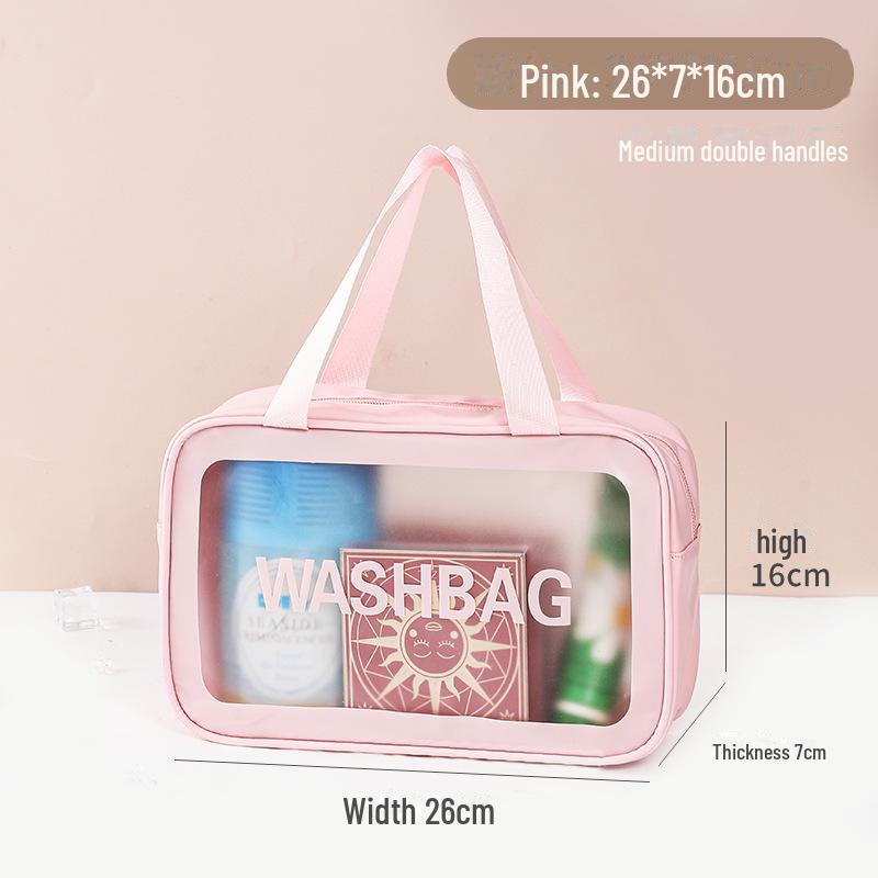 Large Capacity Waterproof PVC Travel Toiletry Bag - Cross-Border Cosmetic & Swim Storage