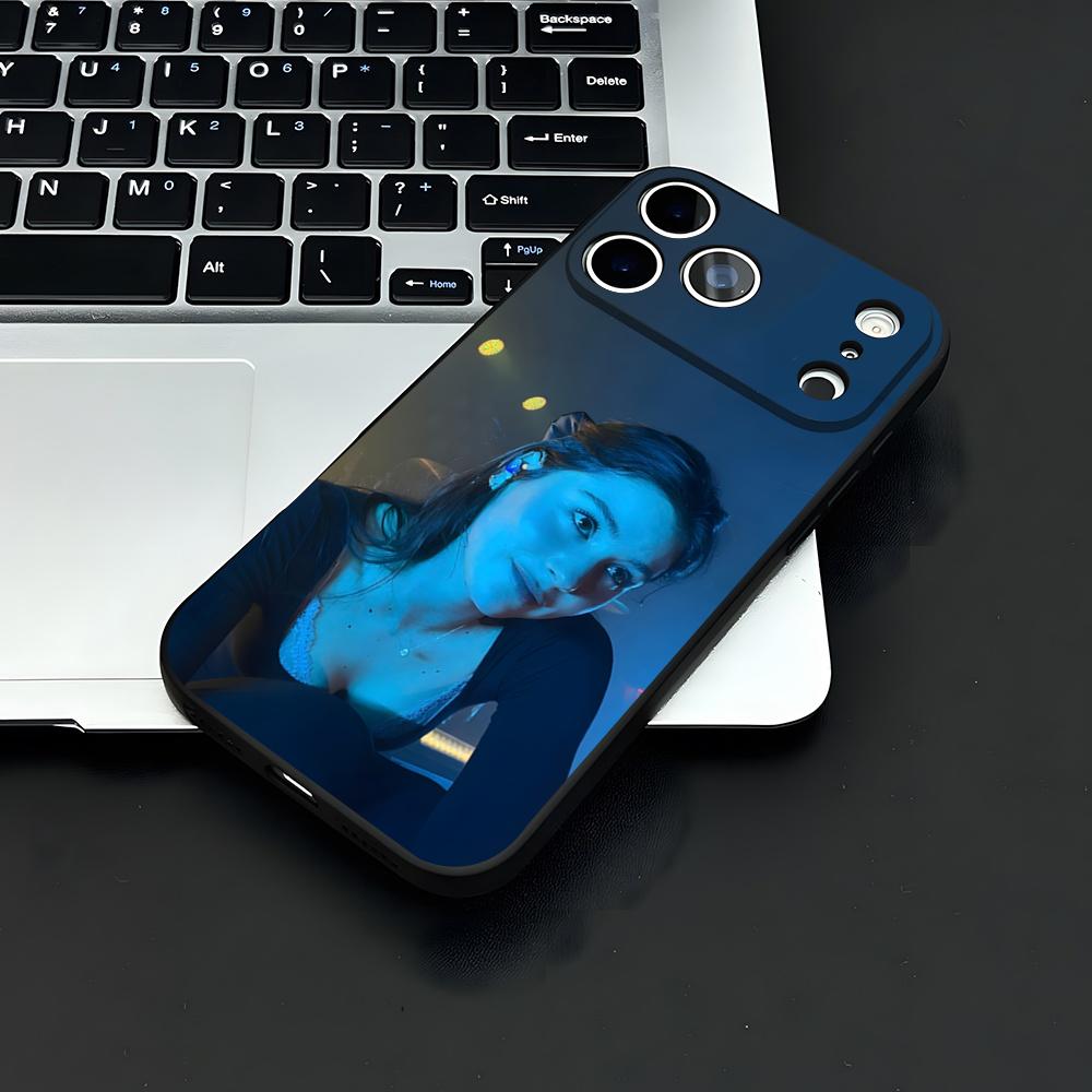 Singer G-Gracie Abrams Phone Case For IPhone 17 Air 16 E Pro Max 15 14 13 Mini 12 Pro 11 Max Plus Black Soft Shell