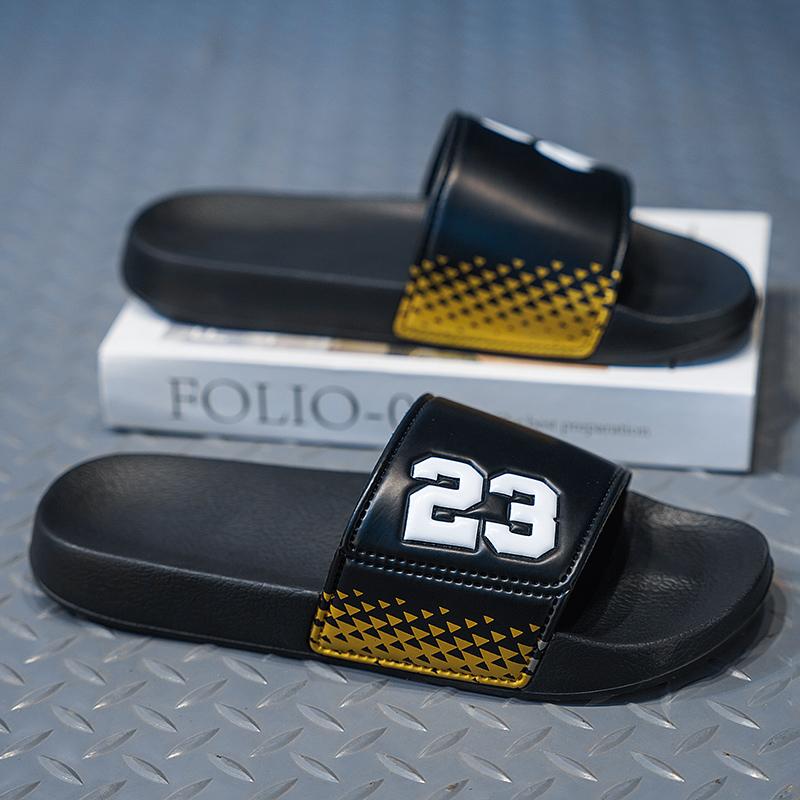 

Men New Slippers Beach Summer Sandals Lightweight Non Slip Home Flip Flops Men Fashion Shoes Eva Design Slides Outdoor Orginal 36