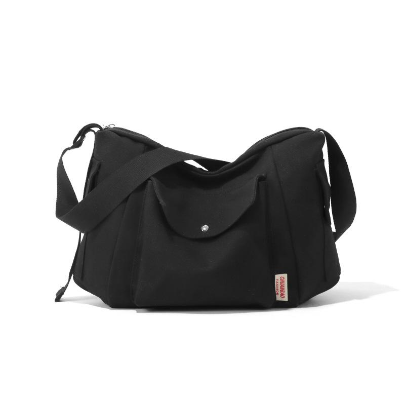 

Мужчины и Женщины Одинаковые Повседневная Простая Сумка для Игр на Открытом Воздухе, Путешествий, Студенческая для Репетиторства, Книг и Даффл чёрный