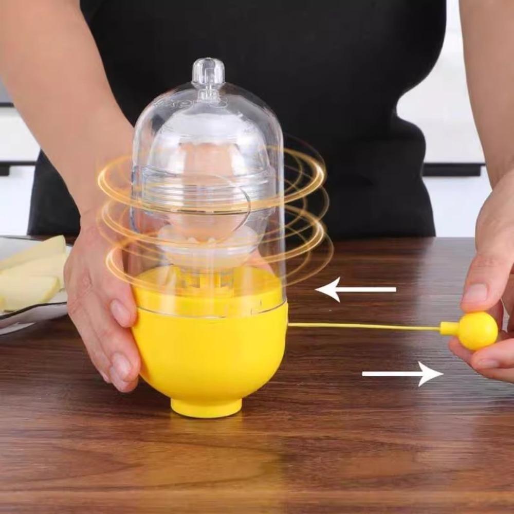 

Detachable Egg Yolk Mixer Manual Egg White Mixer Household Egg Homogenizer Home жовтий