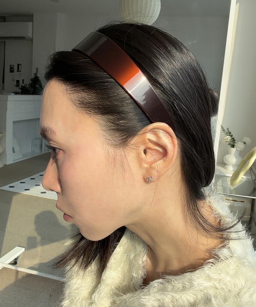 Mosxe Dark Chocolate Hair Band
