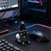 Desktop Ornament for Gamers 3D Printed Skeleton Figurine Gaming Desk Decor, Sitting Statue Game E-sports Accessories Room Decoration, Computer & Edge