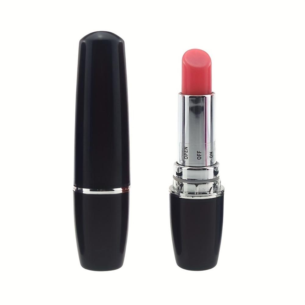 1pc Body-Safe Mini Discreet Lipstick Vibrator Quiet Single-Speed Sex Toy for Women