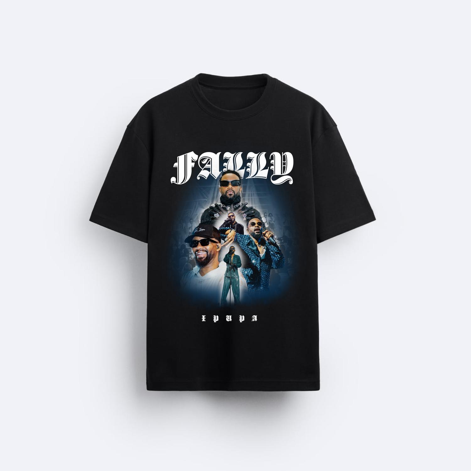 Fally Ipupa Vintage T-shirt Unisex and Women Summer Cotton Y2K Clothing Casual Fashion Oversize Short Sleeved Tops Fan Gifts S
