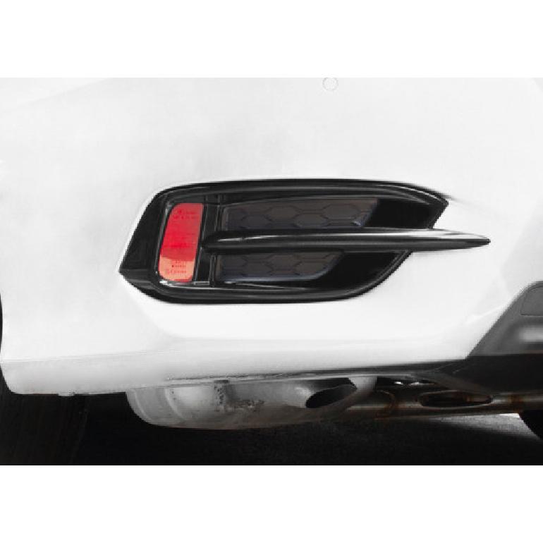 Bright Black 2016-2020 Fit For Honda Civic 10Th Rear Fog Light Lamp Cover Trim